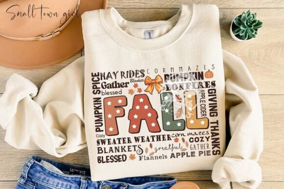 Bring Autumn to Life with Retro Fall Sublimation PNG
