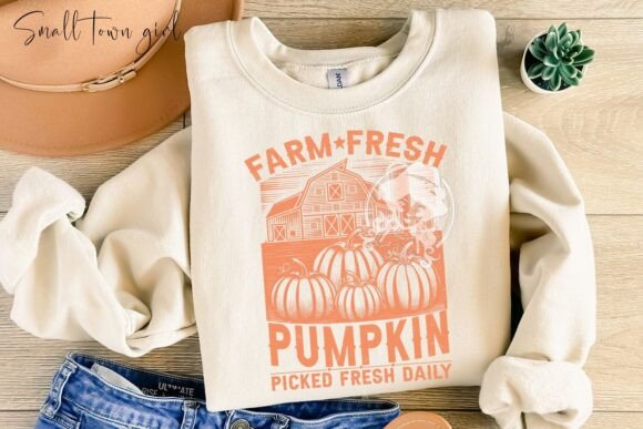 Farm Fresh Pumpkins Picked Fresh Daily: A Designer's Guide to This Rustic Font