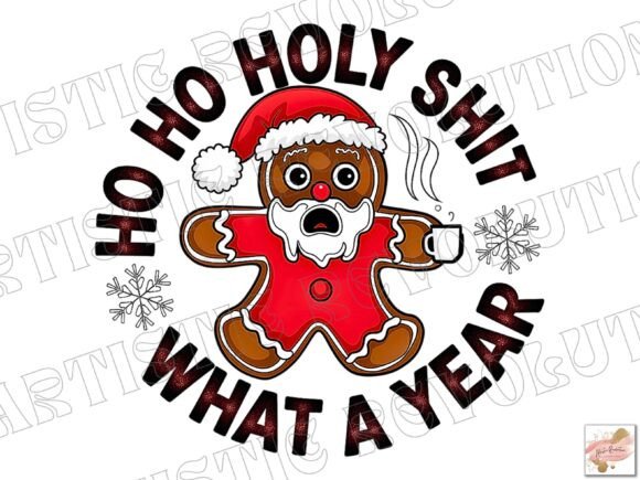 Funny Christmas Png Gingerbread Man Png: A Sweet Addition to Your Holiday Designs
