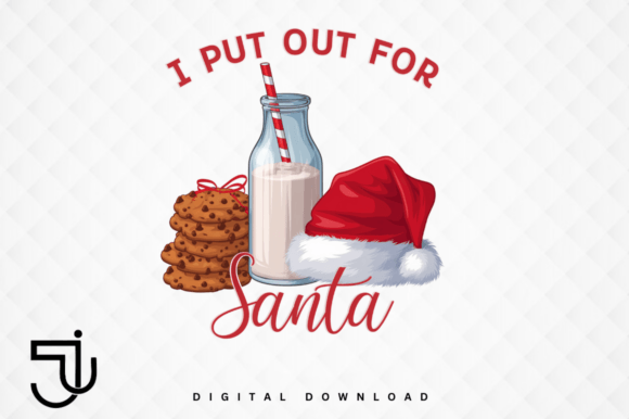 I Put out for Santa Retro Christmas SVG: A Nostalgic Design Asset