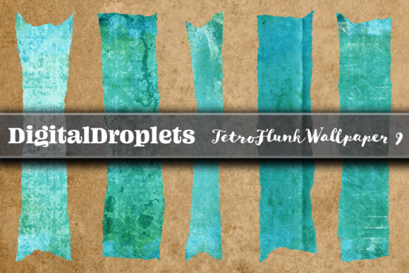 TetroFlunkWallpaper 9: 180 Washi Tapes for Digital Crafting
