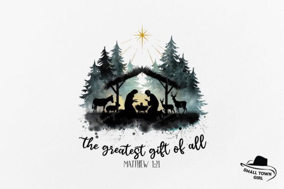 The Greatest Gift of All Nativity Scene: A Designer's Guide
