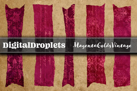 Unlocking Vintage Charm: The Magenta Golds Washi Tape Collection